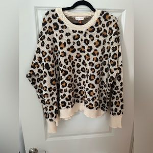 2XL Cheetah Sweater